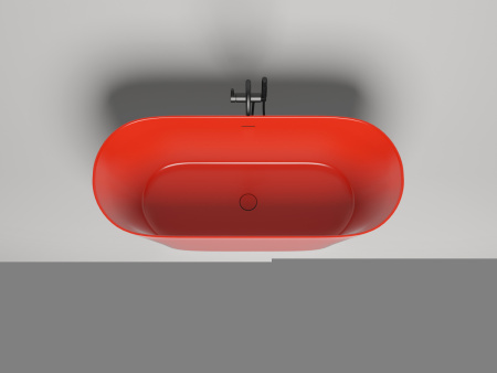 Ванна из искусственного камня Salini MONA 102922MF 170х70 отдельностоящая овальная